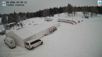 Běžecký lyžařský areál...