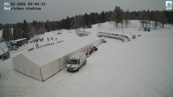 Běžecký lyžařský areál...