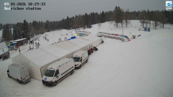 Běžecký lyžařský areál...