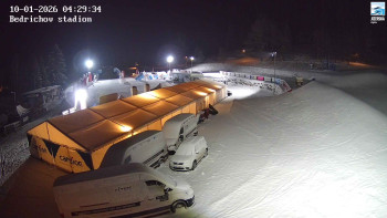 Běžecký lyžařský areál...