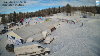 Běžecký lyžařský areál...