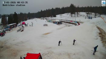 Běžecký lyžařský areál...