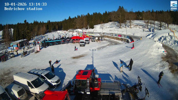 Běžecký lyžařský areál...