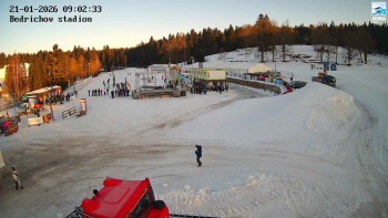 Běžecký lyžařský areál...