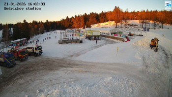 Běžecký lyžařský areál...