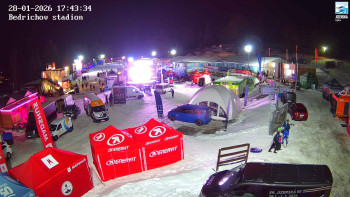 Běžecký lyžařský areál...