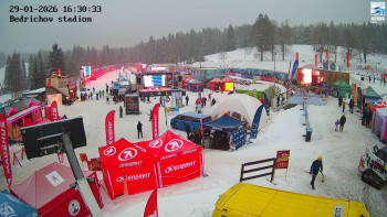 Běžecký lyžařský areál...