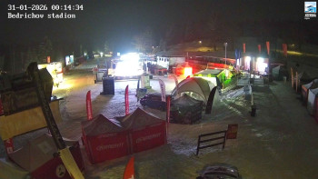 Běžecký lyžařský areál...