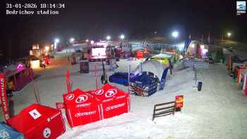 Běžecký lyžařský areál...