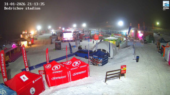 Běžecký lyžařský areál...