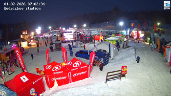 Běžecký lyžařský areál...