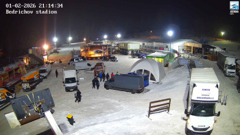 Běžecký lyžařský areál...