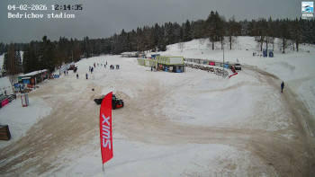 Běžecký lyžařský areál...