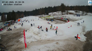 Běžecký lyžařský areál...