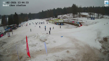 Běžecký lyžařský areál...