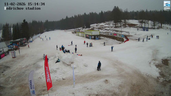 Běžecký lyžařský areál...