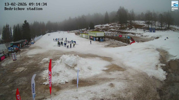 Běžecký lyžařský areál...