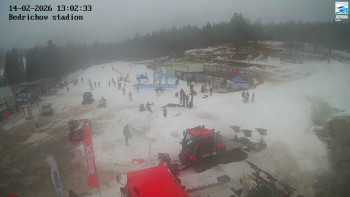 Běžecký lyžařský areál...