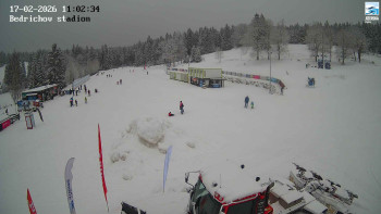 Běžecký lyžařský areál...