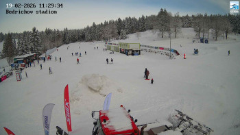 Běžecký lyžařský areál...