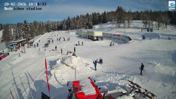 Běžecký lyžařský areál...