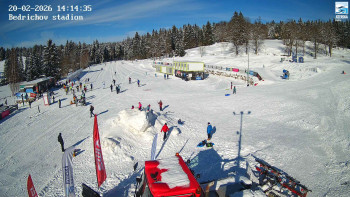 Běžecký lyžařský areál...