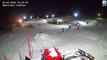 Běžecký lyžařský areál...