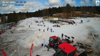 Běžecký lyžařský areál...