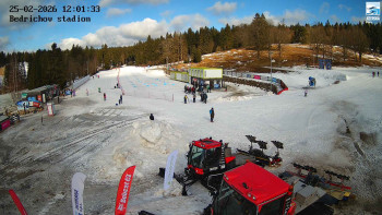 Běžecký lyžařský areál...