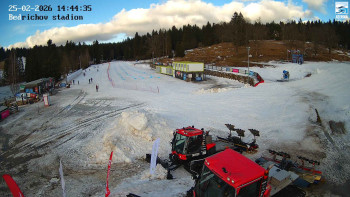 Běžecký lyžařský areál...