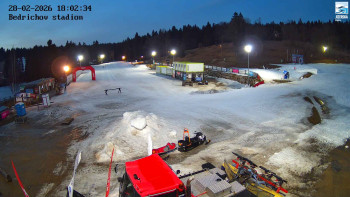 Běžecký lyžařský areál...