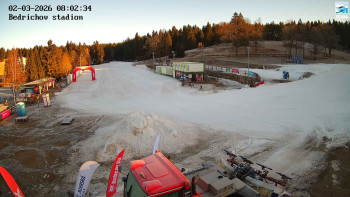 Běžecký lyžařský areál...