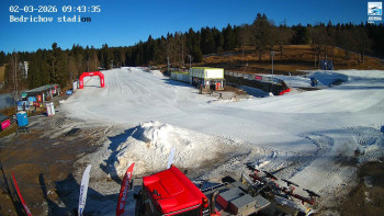 Běžecký lyžařský areál...