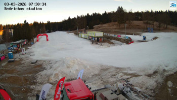 Běžecký lyžařský areál...