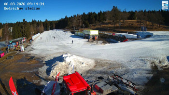 Běžecký lyžařský areál...