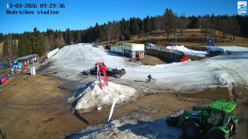 Běžecký lyžařský areál...