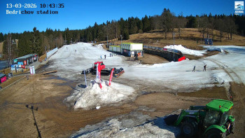 Běžecký lyžařský areál...