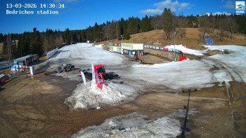 Běžecký lyžařský areál...