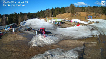 Běžecký lyžařský areál...