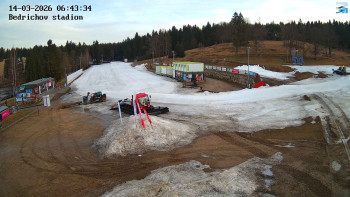 Běžecký lyžařský areál...