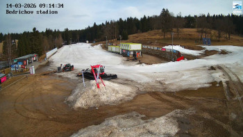 Běžecký lyžařský areál...