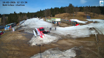 Běžecký lyžařský areál...