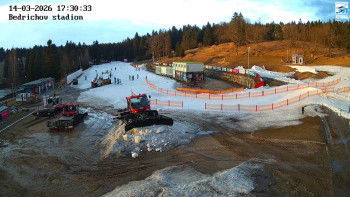 Běžecký lyžařský areál...