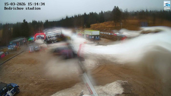 Běžecký lyžařský areál...