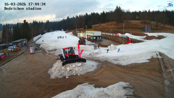 Běžecký lyžařský areál...