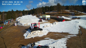 Běžecký lyžařský areál...