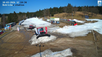 Běžecký lyžařský areál...