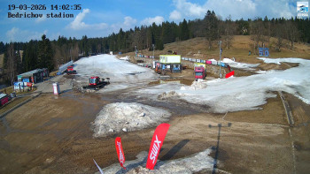 Běžecký lyžařský areál...