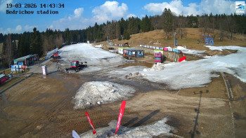 Běžecký lyžařský areál...