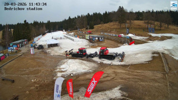 Běžecký lyžařský areál...